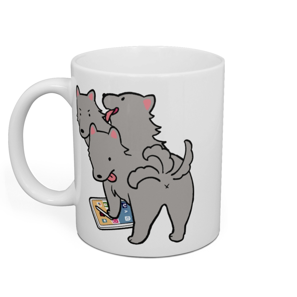 作業ケルベロスマグカップ