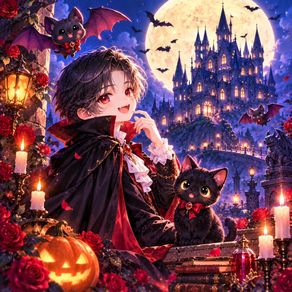 ハロウィンデザインデジタルペーパー