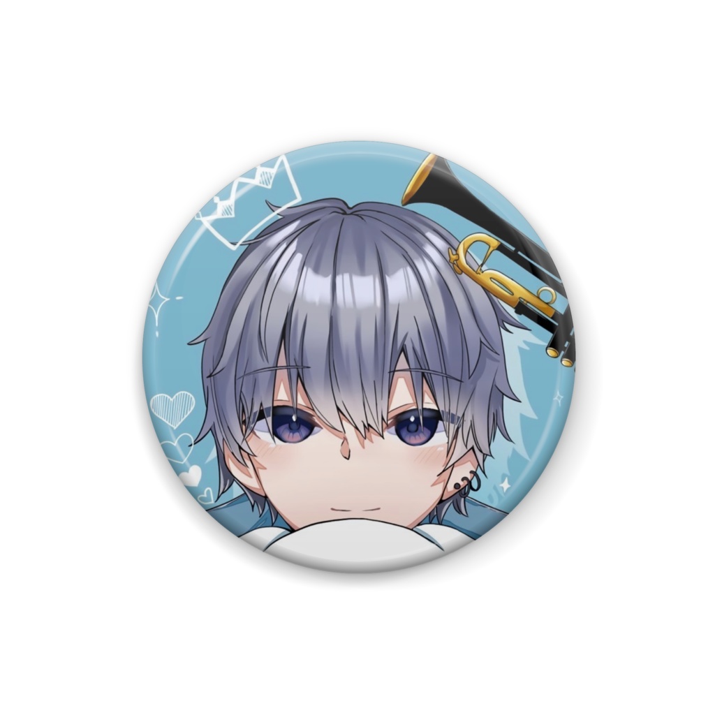 響夜缶バッジ