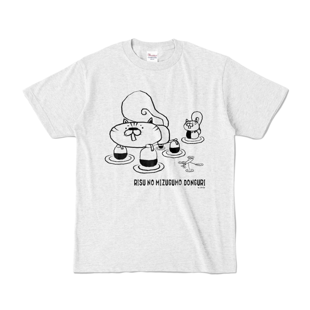 『RISU NO MIZUGUMO DONGURI』カラーTシャツ