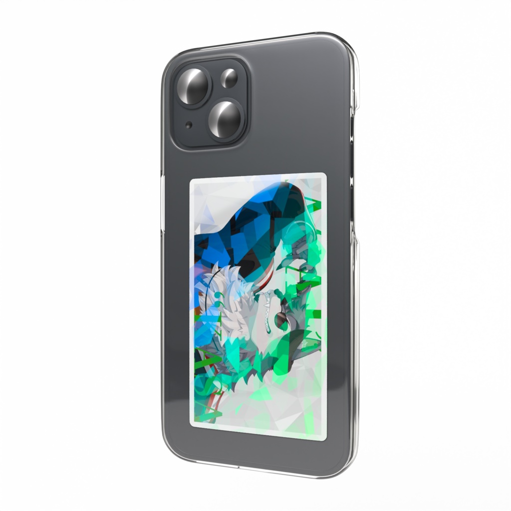 ソシャゲ風イラスト カサイステッカー