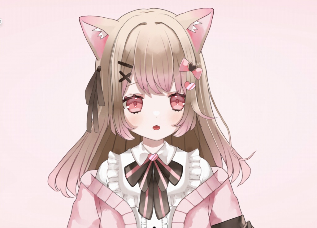 【汎用モデル】ゆるふわわんこの女の子【VTS対応】