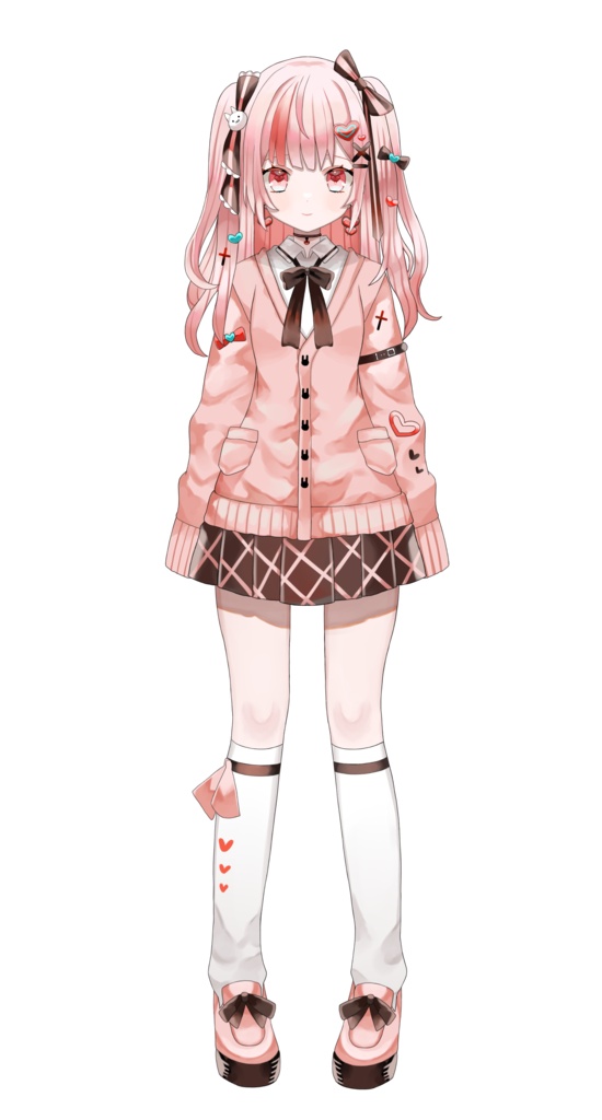 【限定1点】ピンクな女の子【VTS/VB対応】