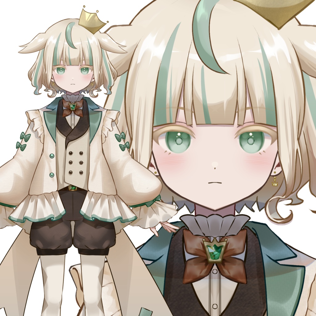 金髪の少年【汎用モデル】