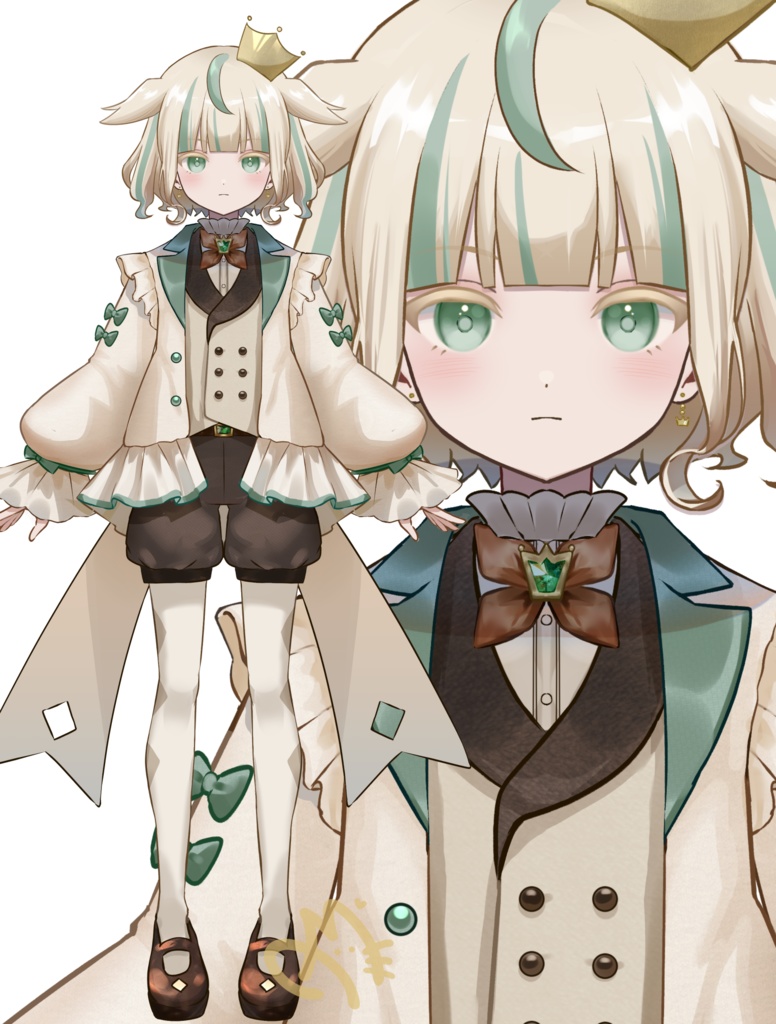 金髪の少年【汎用モデル】