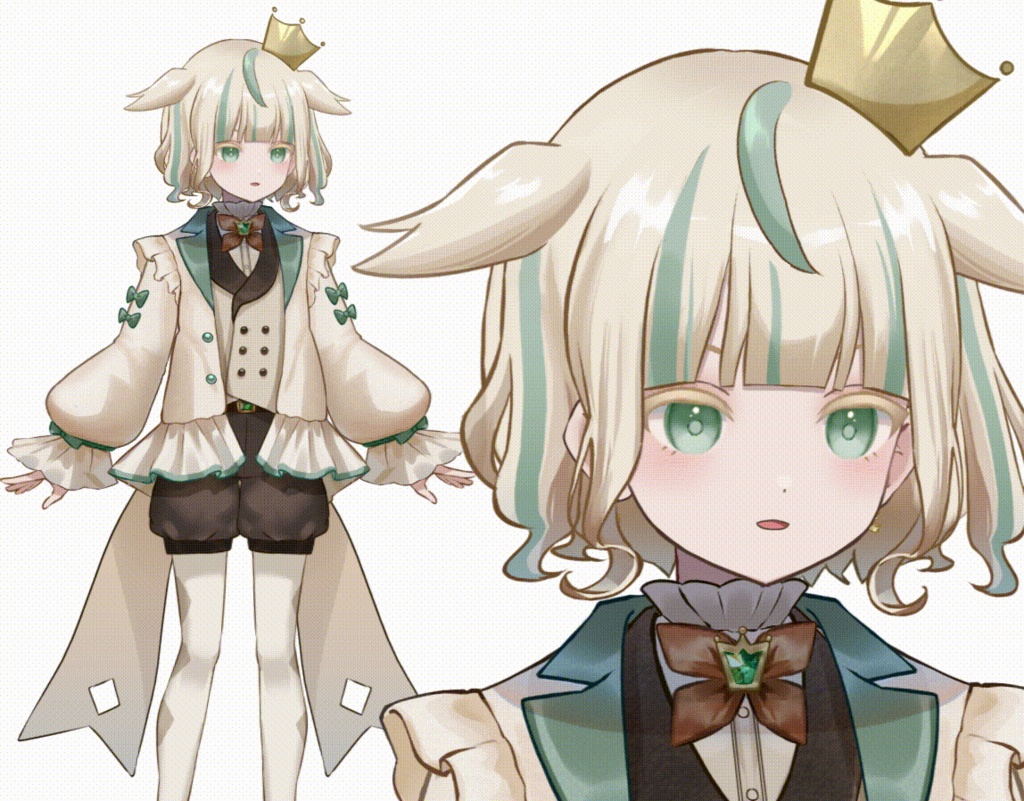 金髪の少年【汎用モデル】