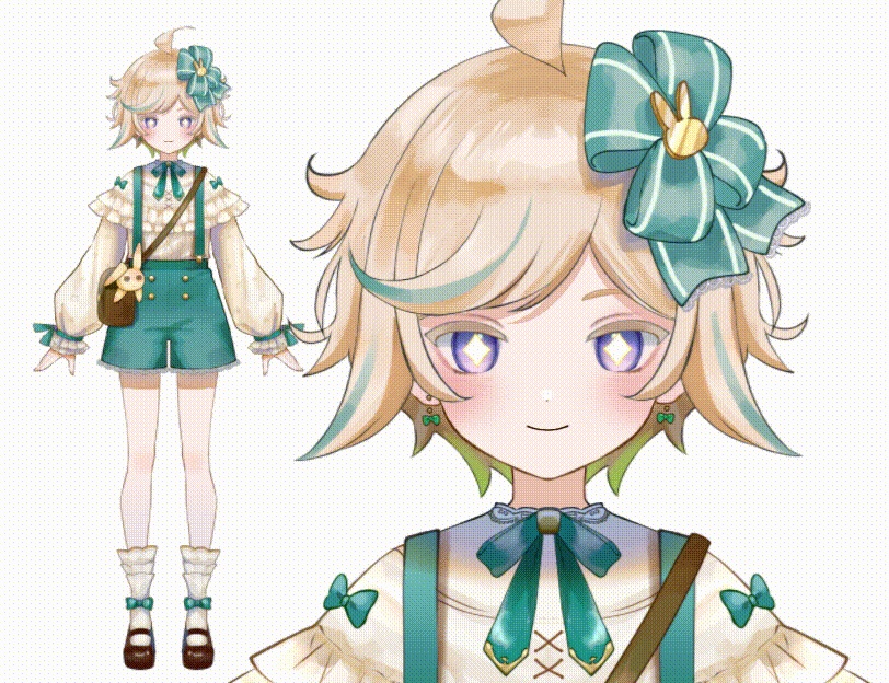 黄色うさぎの中性っ子【汎用モデル】