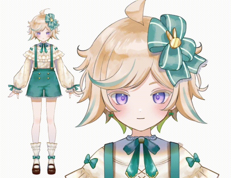 黄色うさぎの中性っ子【汎用モデル】