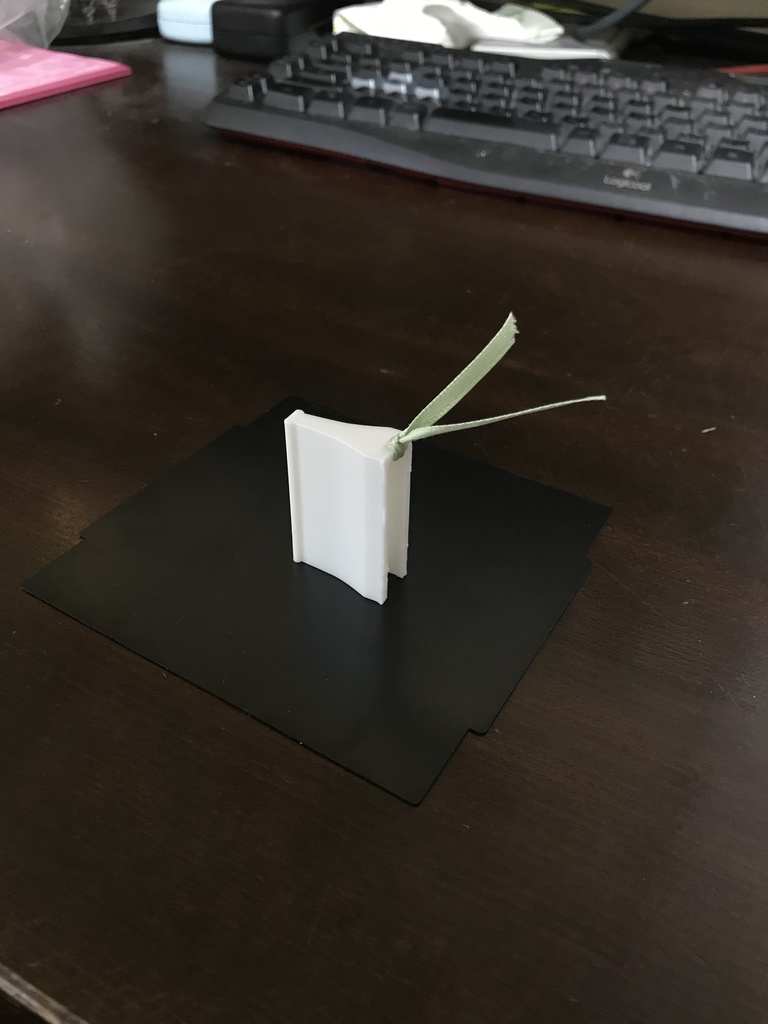 袋のチャック閉じるやつ【3Dプリントデータ】