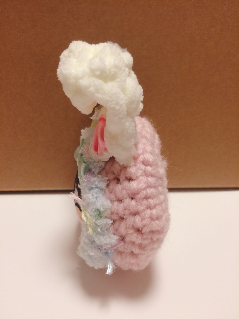 おまんじゅうちびきぐるみ いちごみるくうさぎ