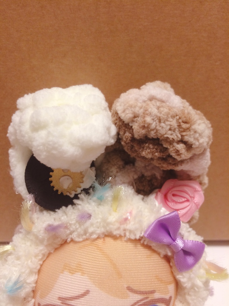 おまんじゅうちびきぐるみ ココアうさぎ