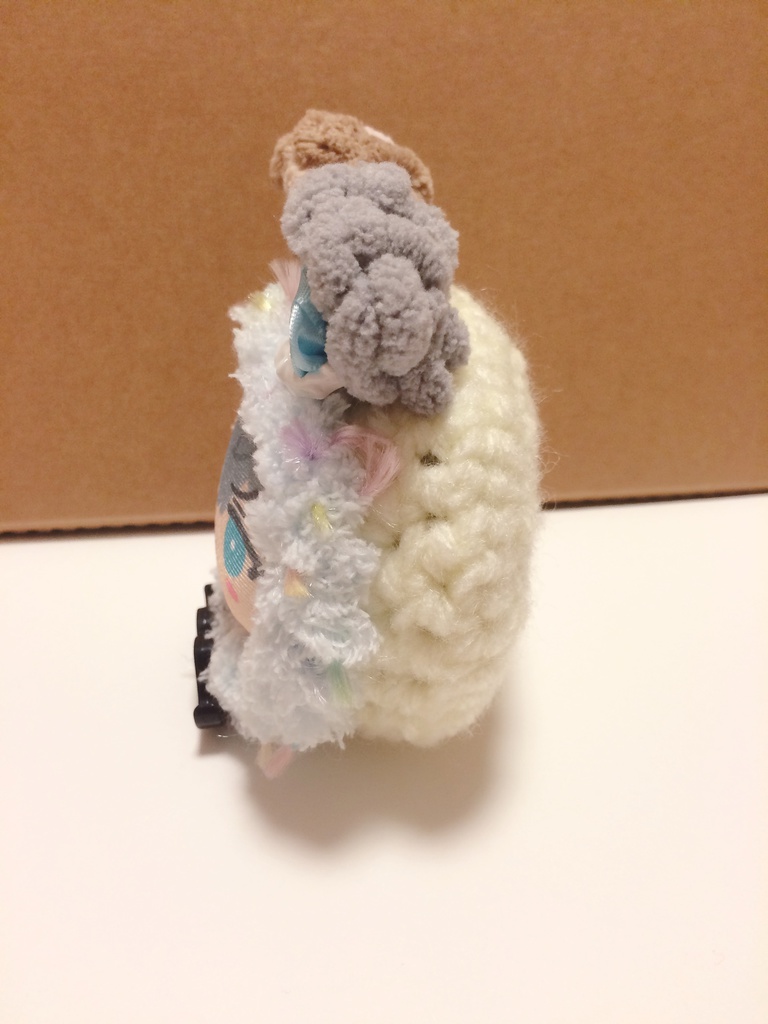 おまんじゅうきぐるみ バニラミントねずみ