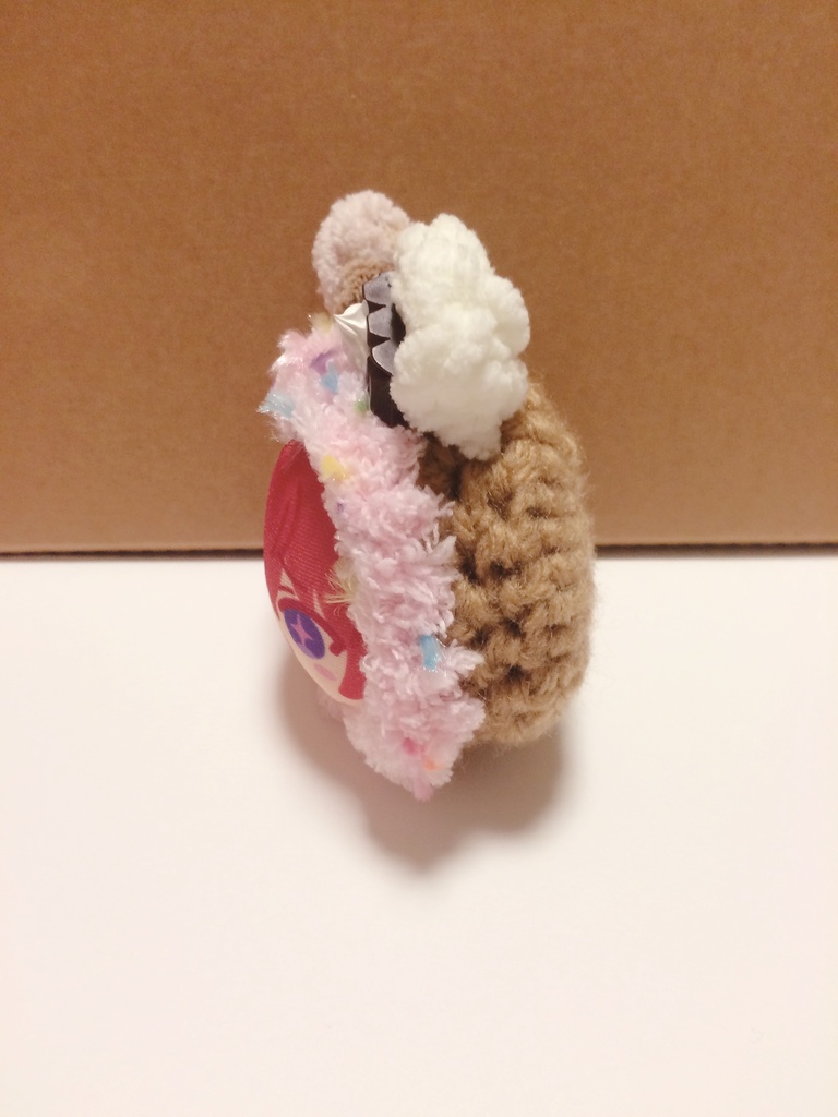 おまんじゅうきぐるみ チョコいちごねずみ