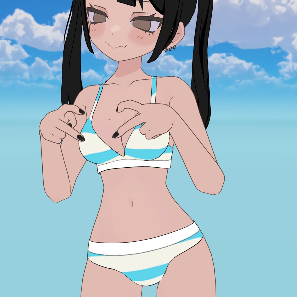 [凪夜瑠璃 Nagiya Ruri 用] Texture for Nagiya Ruri (Underwear)