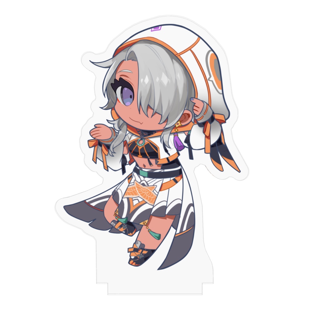 鷲尾シヨSD(フード衣装)アクリルフィギュア