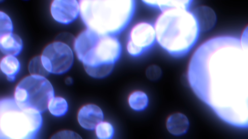 【無償あり】ボケ円のエフェクト【4K/60fps】