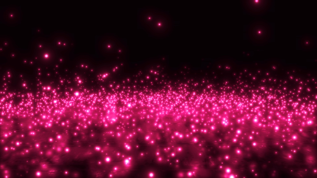 【無償あり】床に反射するパーティクルエフェクト【4K/60fps】