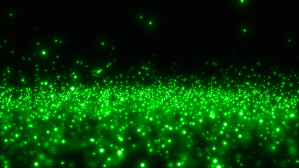 【無償あり】床に反射するパーティクルエフェクト【4K/60fps】