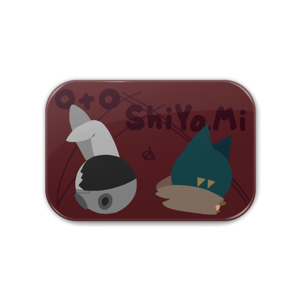 【缶バッジ】死神人形公式ファングッズ