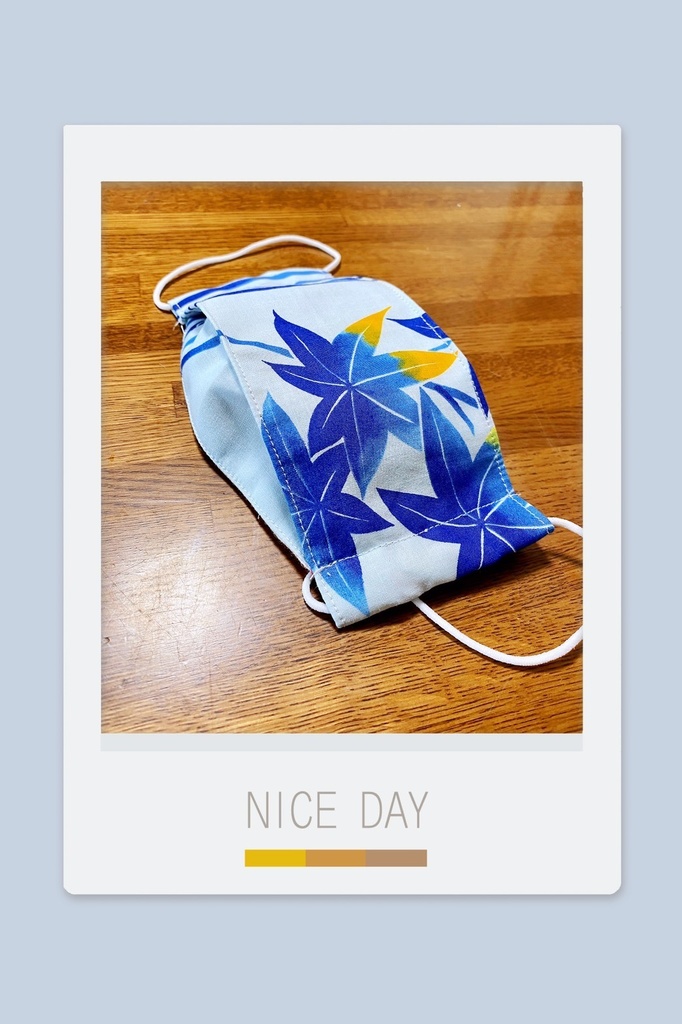 【ガーゼマスク】涼しげ夏マスク2点セット