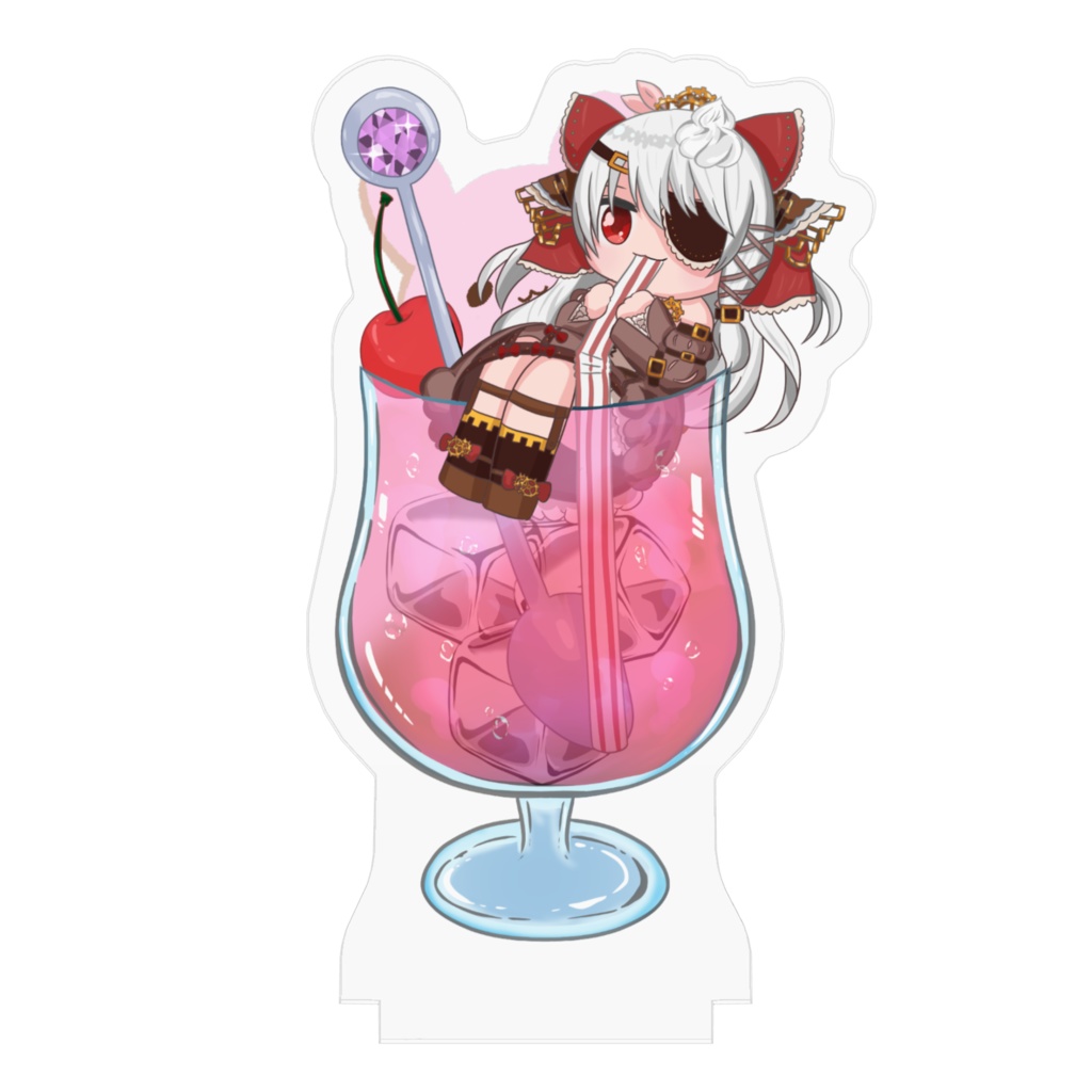 ドリンクオトちゃん【イラスト:ただのたぬき】