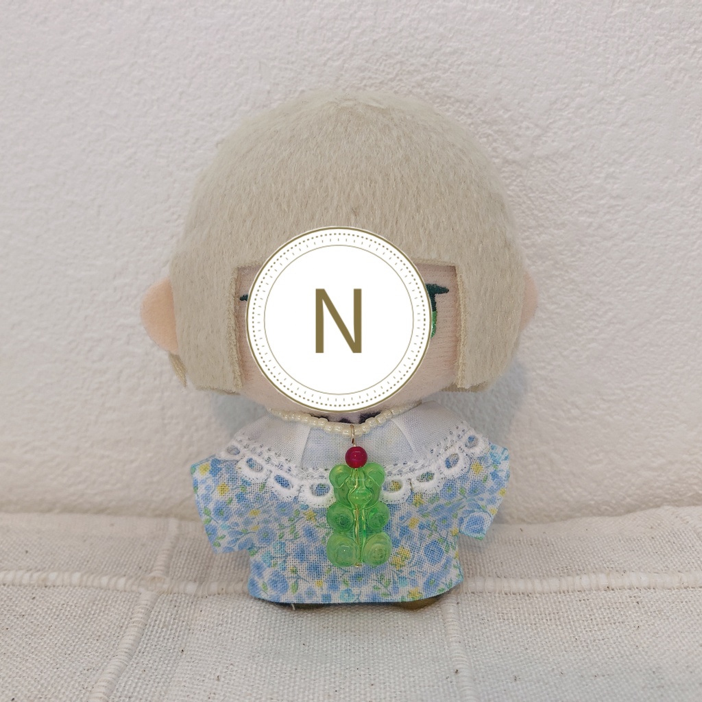 クリームソーダ風ネックレス