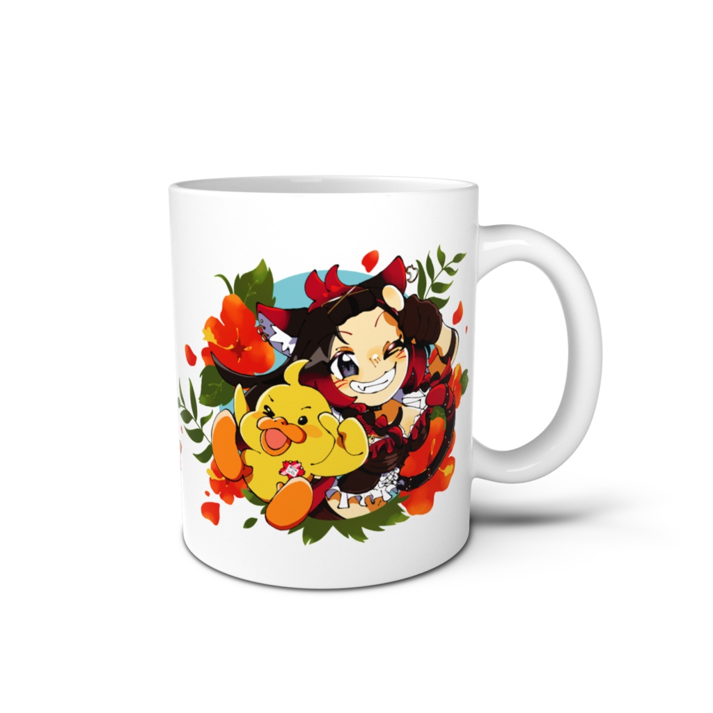 🐾&🐥のマグカップ✨