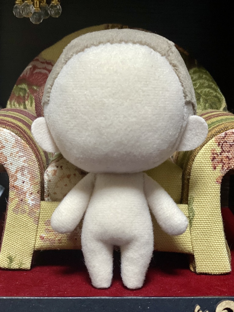 シンプルなぬいぐるみの型紙と作り方