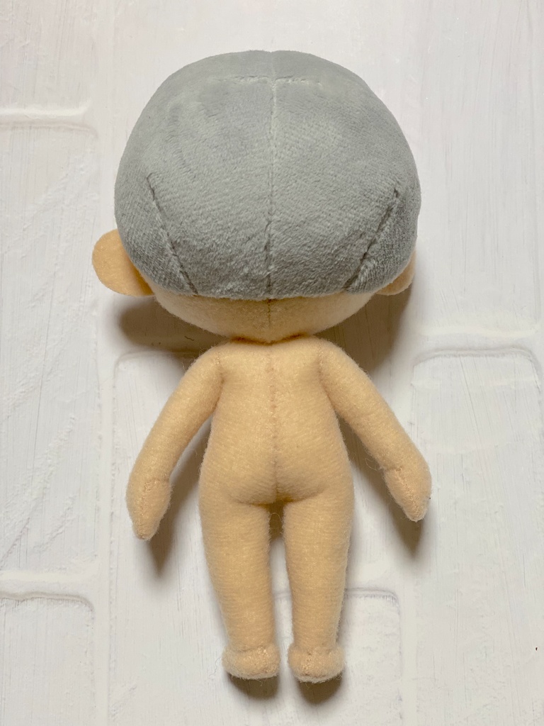 頭身高めのぬいぐるみの型紙と作り方