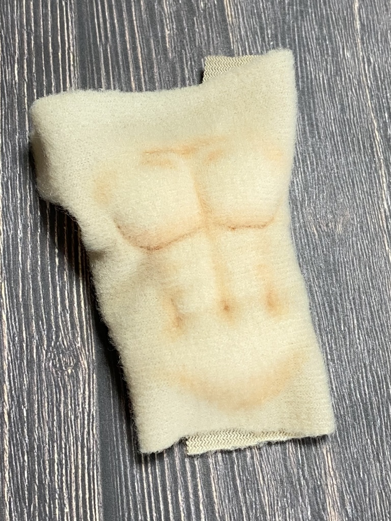 ぬいぐるみの筋肉の作り方