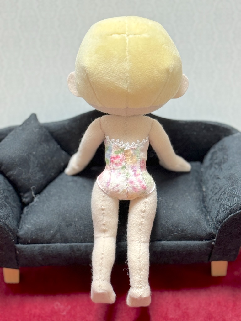 くびれがあるぬいぐるみの型紙と作り方