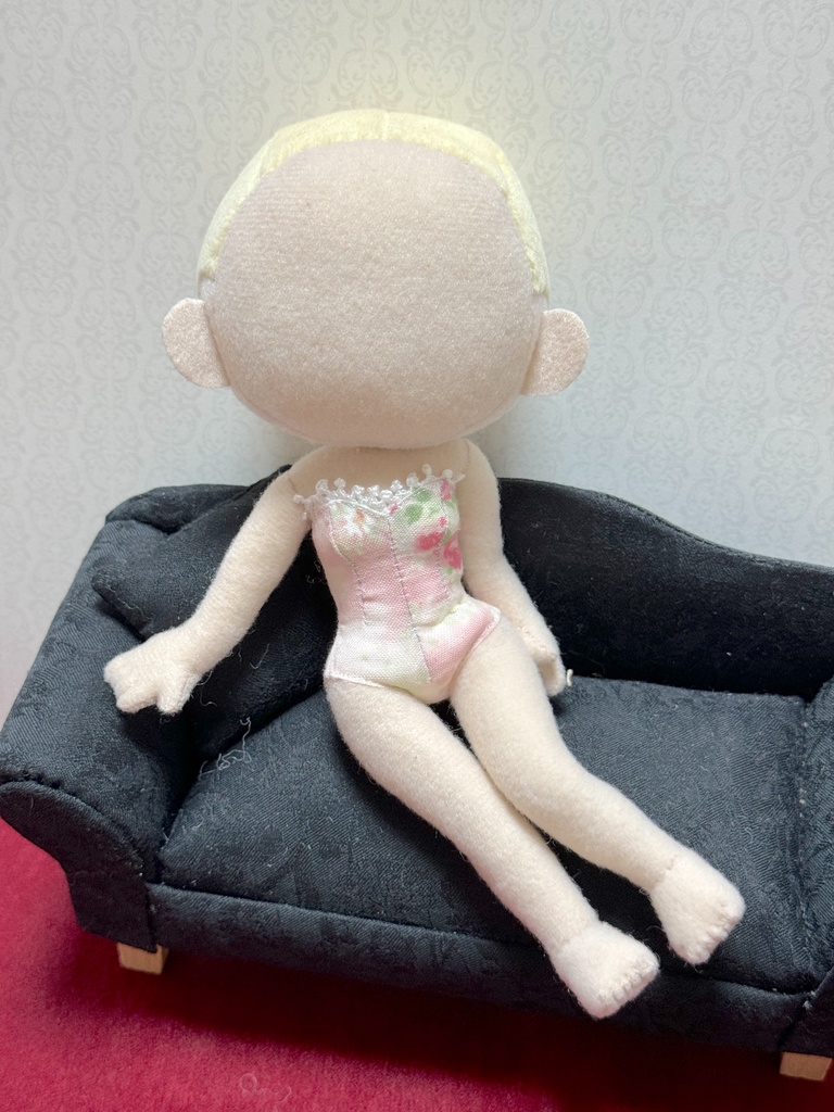 くびれがあるぬいぐるみの型紙と作り方