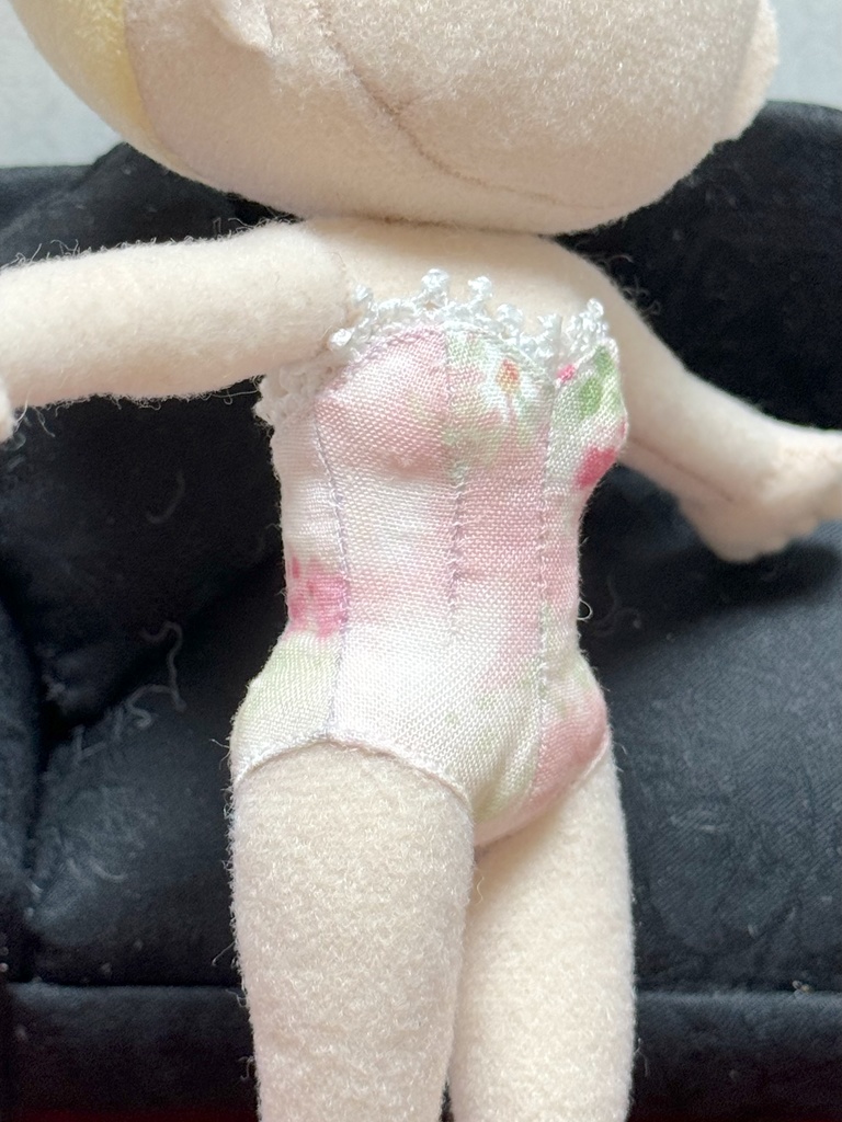 くびれがあるぬいぐるみの型紙と作り方