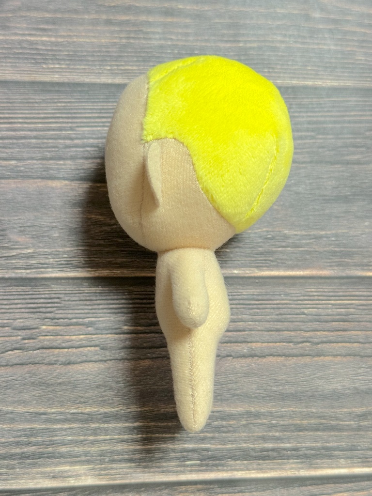 1枚の型紙で作るぬいぐるみの体の型紙と作り方