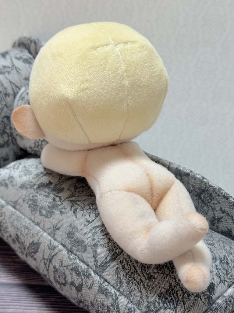 むちむちボディのぬいぐるみの型紙と作り方