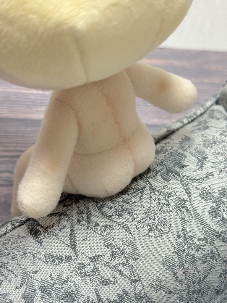 腰掛けぬいぐるみの型紙と作り方