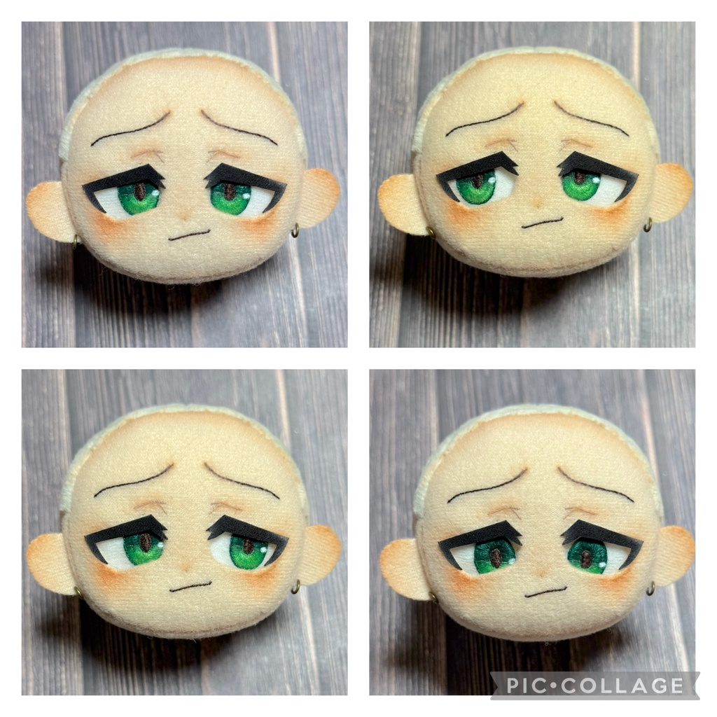 自由に動かせるぬいぐるみの目の作り方