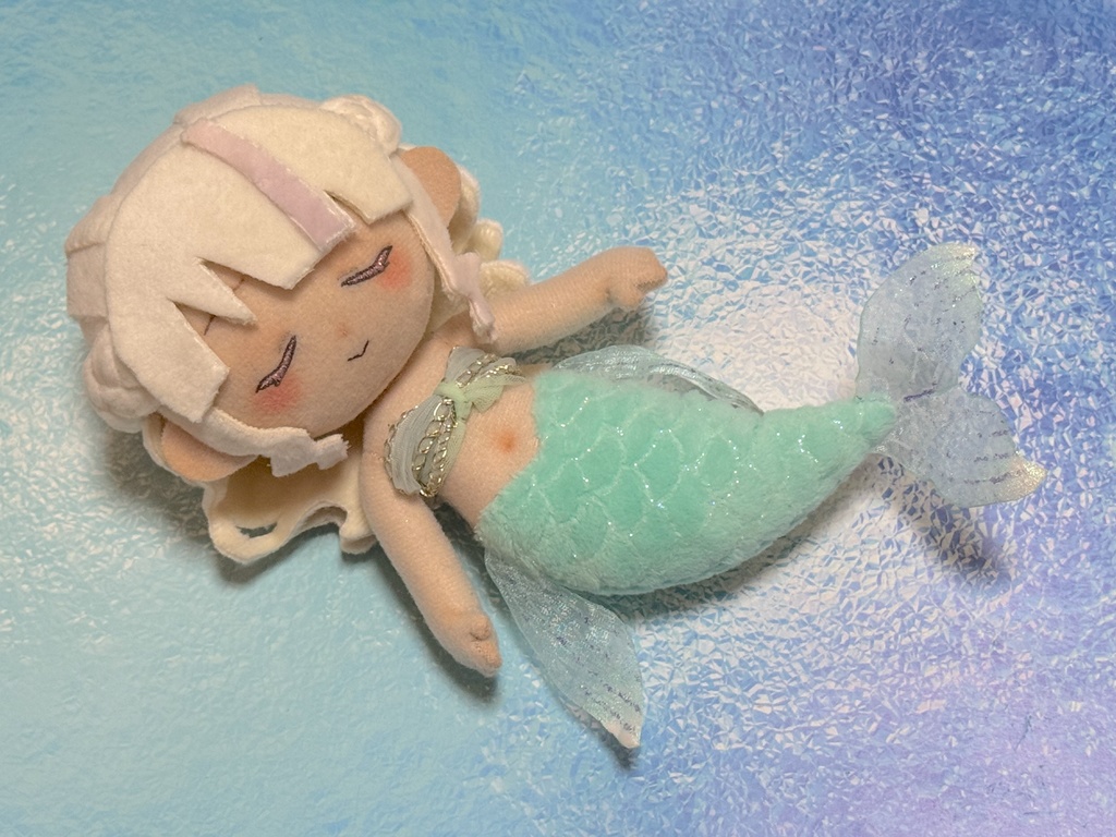 人魚のぬいぐるみの作り方
