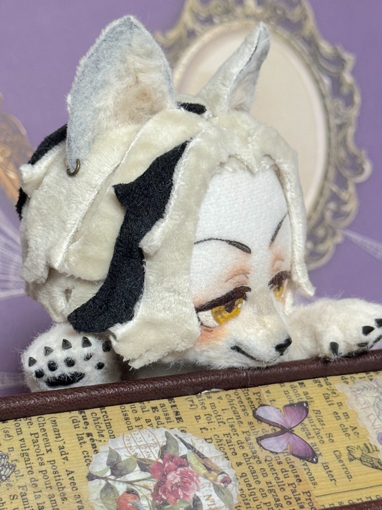 狼男のぬいぐるみの型紙と作り方