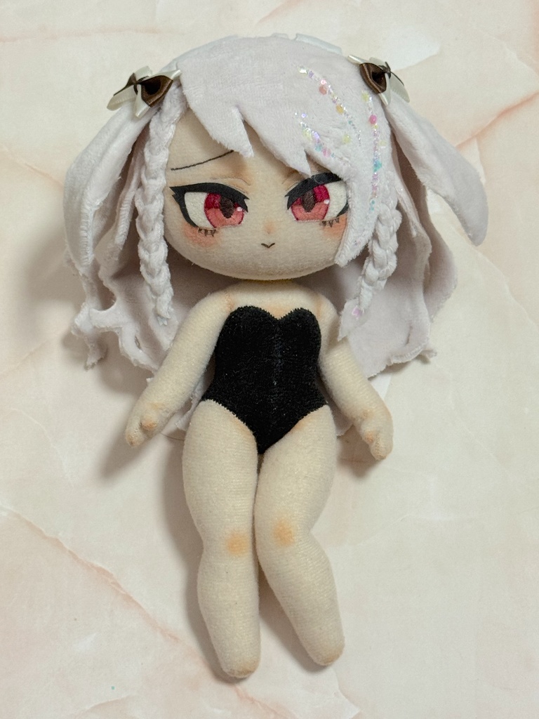 バニーガールとミニバニーの型紙と作り方