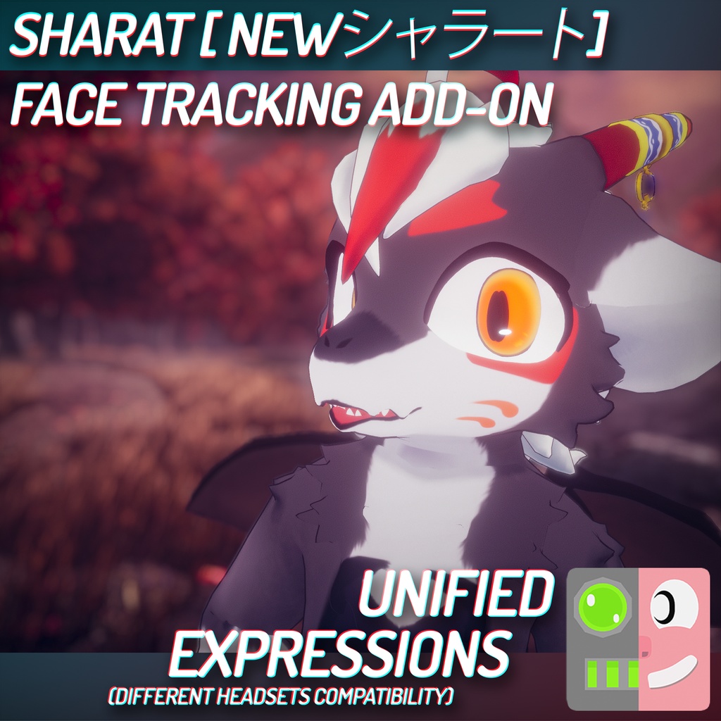 [ VRChat ] NEWシャラート | ◁フェイストラッキング アドオン▷