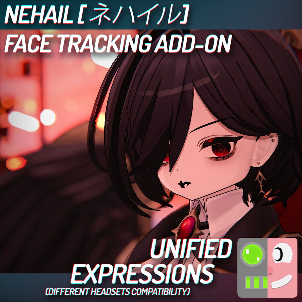 [ VRChat ] ネハイル | ◁フェイストラッキング アドオン▷