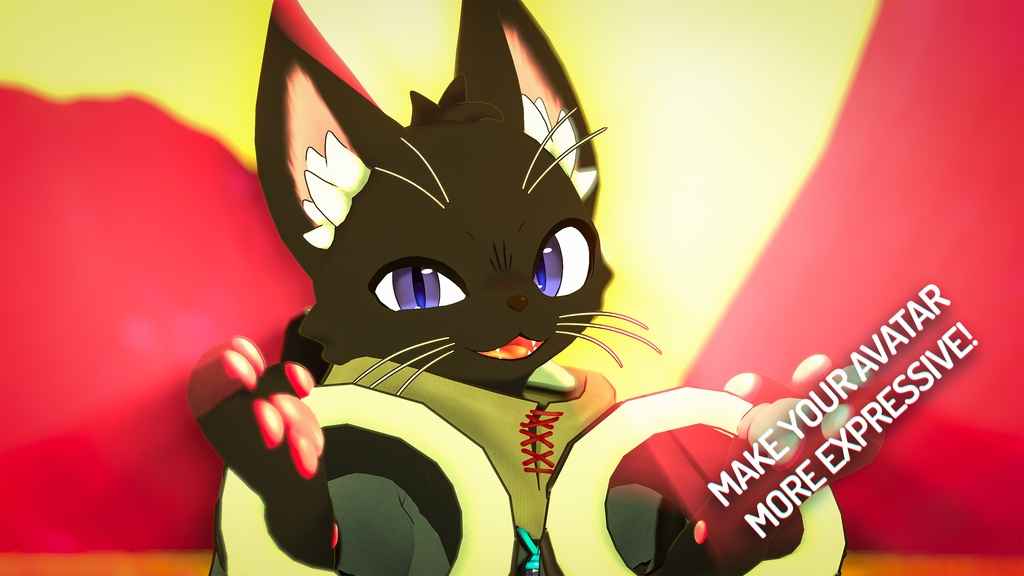 [ VRChat ] YORU CAT | フェイストラッキング アドオン - Echo_DNG - BOOTH