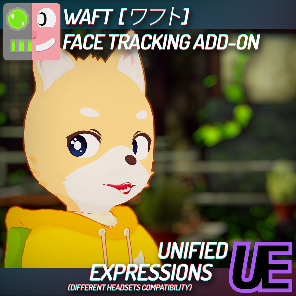 [ VRChat ] ワフト [ WAFT ] | ◁フェイストラッキング アドオン▷