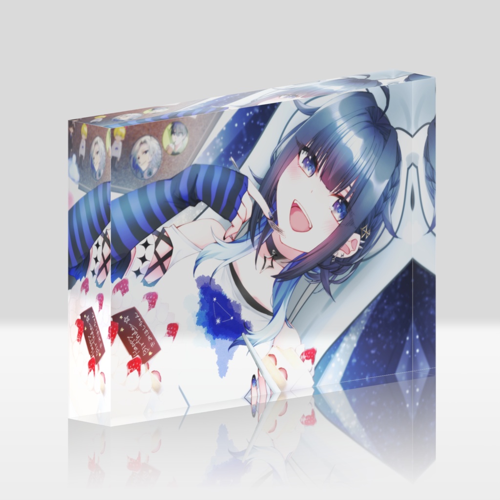 きみほしBirthdayアクリルブロック