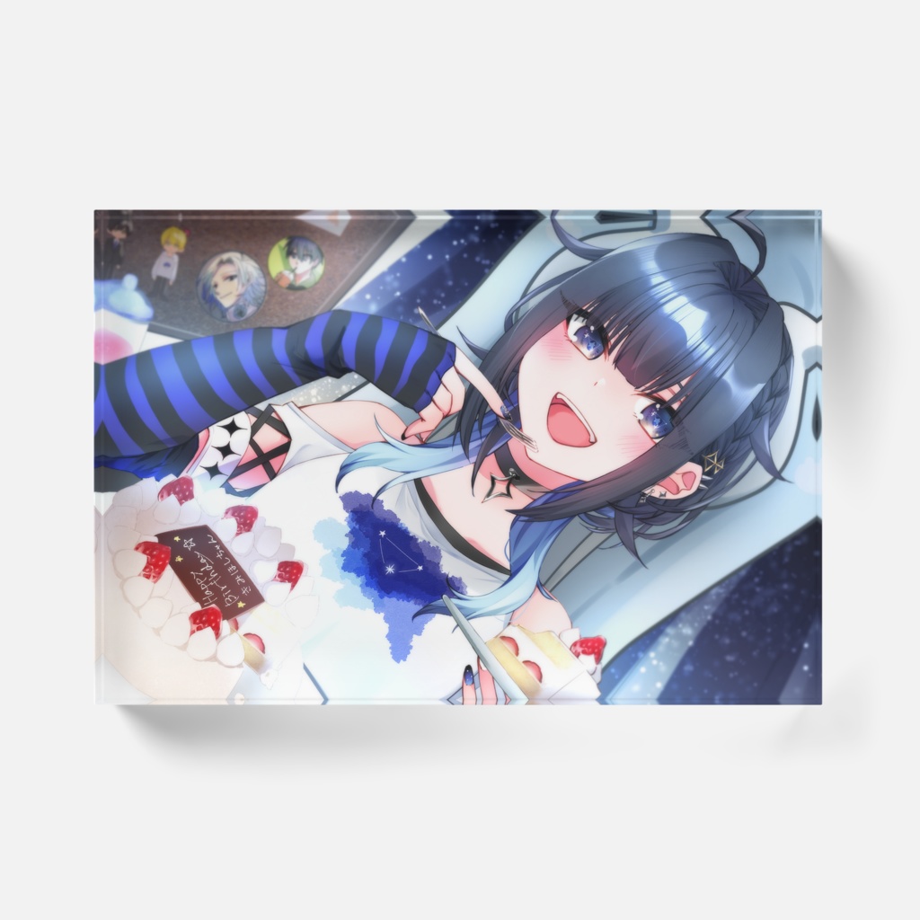 きみほしBirthdayアクリルブロック