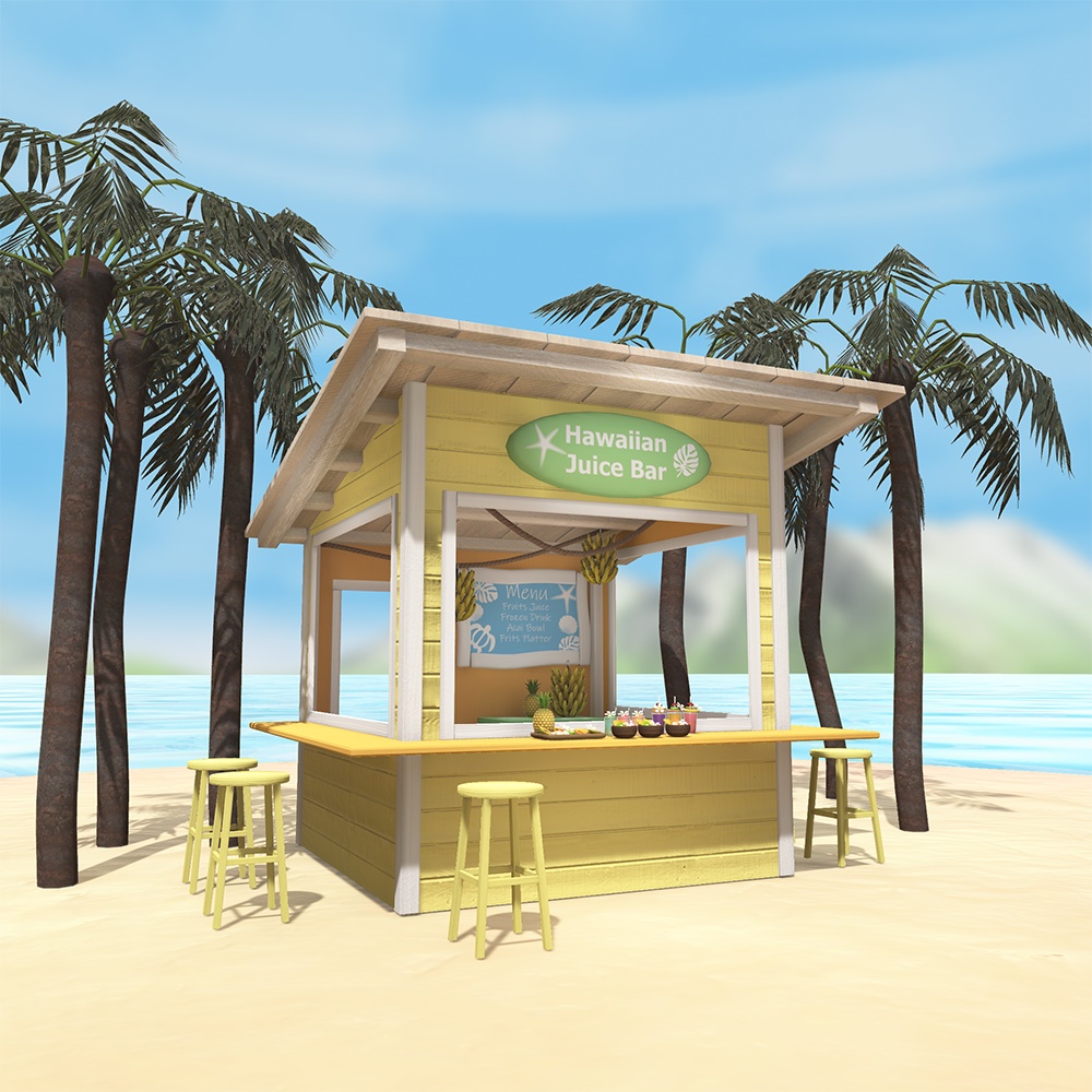 【3Ⅾ】Hawaiian Juice Bar ver.2.0