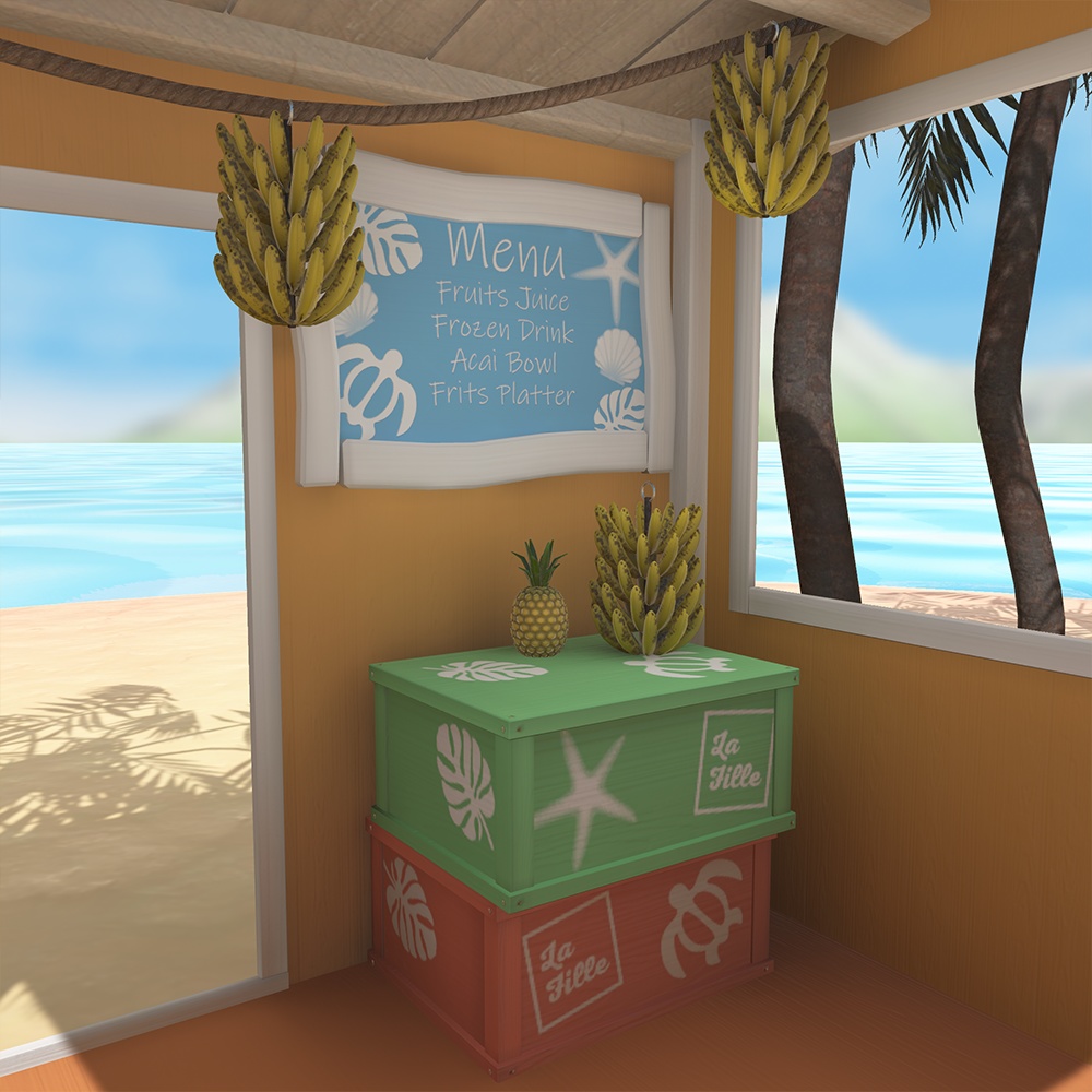 【3Ⅾ】Hawaiian Juice Bar ver.2.0