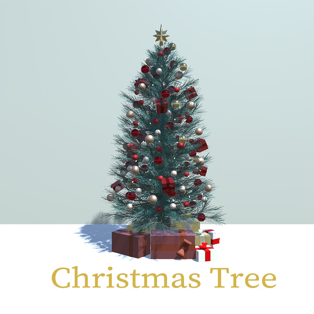 【3Dモデル】クリスマスツリー