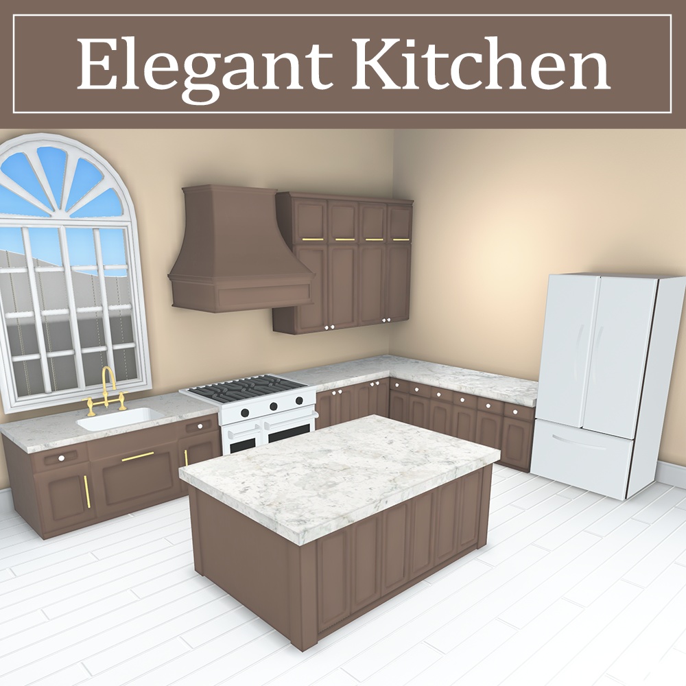 【3D】Elegant Kitchen